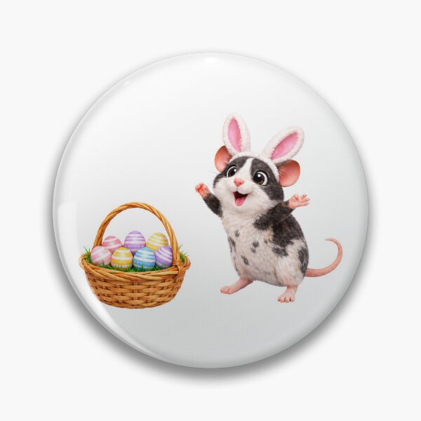 Item preview, Rat Easter Basket Fun designed and sold by Sillytoe.