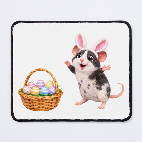 Item preview, Rat Easter Basket Fun designed and sold by Sillytoe.