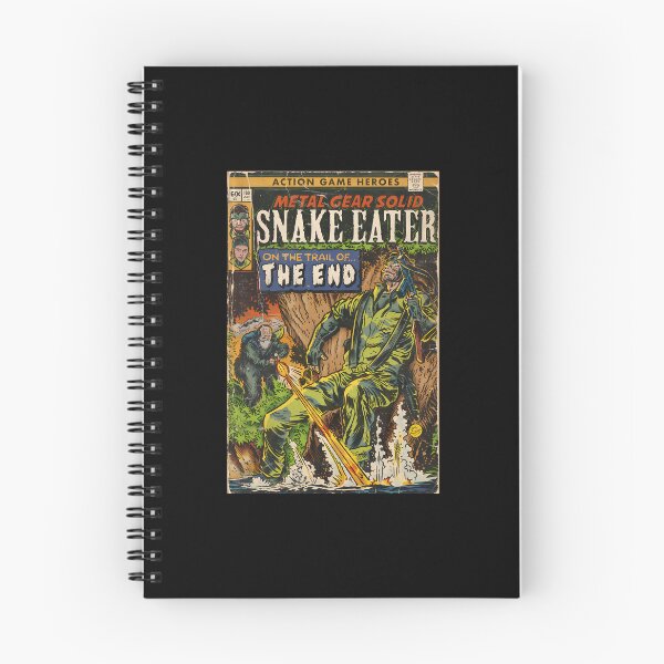 Item preview, The-End-Snake-Eater-Comic-Book-Cover-Fan-Art designed and sold by setiaslahue.