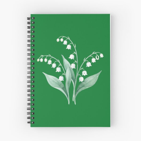 Item preview, Elegant Lily of the Valley Watercolor Botanical Art designed and sold by bvdesignart.