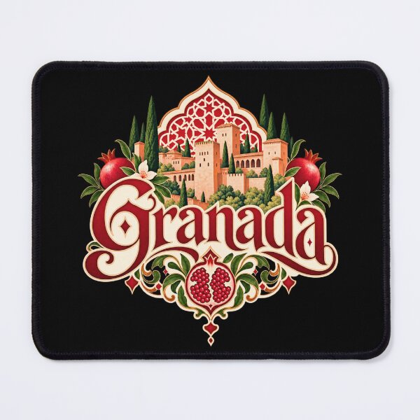 Item preview, Granada Spain Alhambra Pomegranate Travel Design designed and sold by RDproject.