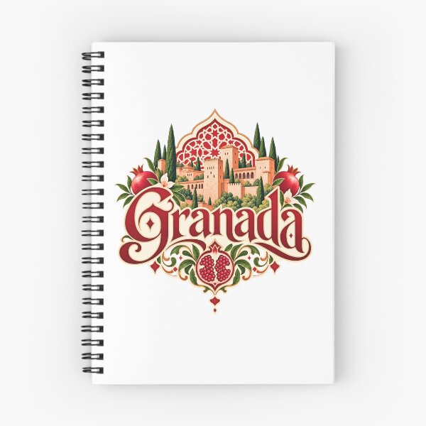 Item preview, Granada Spain Alhambra Pomegranate Travel Design designed and sold by RDproject.