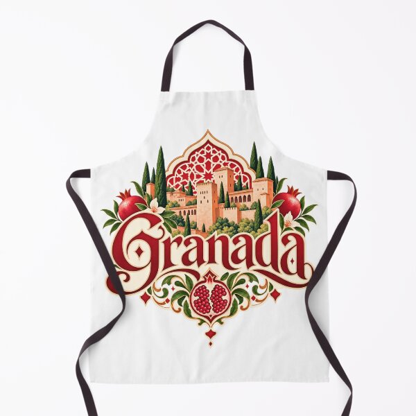 Item preview, Granada Spain Alhambra Pomegranate Travel Design designed and sold by RDproject.