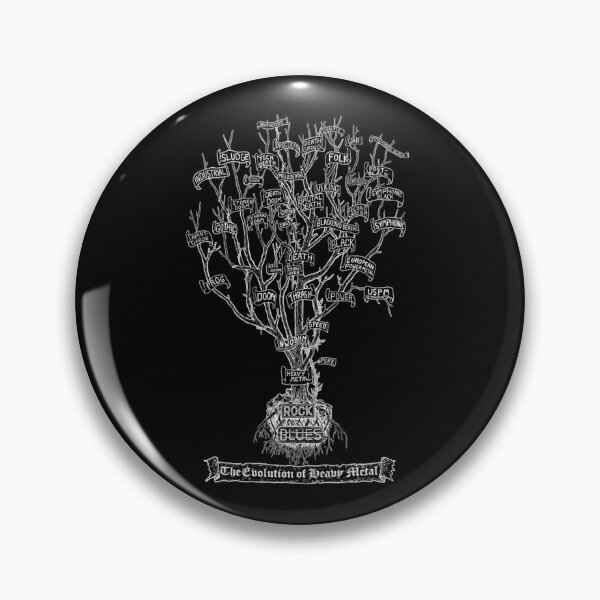 Item preview, The-Evolution-Of-Heavy-Metal---True-Metal-Shirt-Version. designed and sold by yezekhoy.