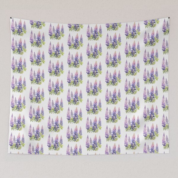 Item preview, Lupine Flower | Elegant Botanical Floral Art designed and sold by Mandayartstudio.