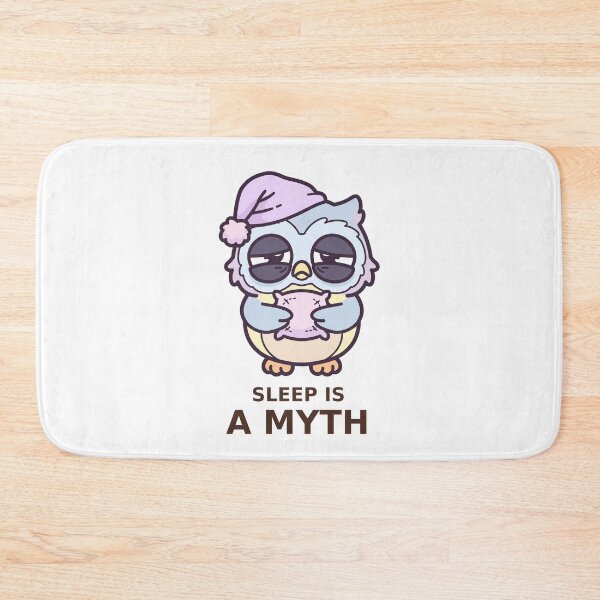 Item preview, Sleep Is a Myth - Kawaii Owl designed and sold by Visual Dept..