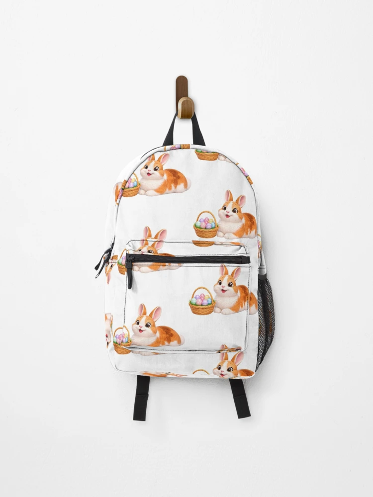 Thumbnail 1 of 3, Backpack, Rex Rabbit Easter Rest designed and sold by Sillytoe.