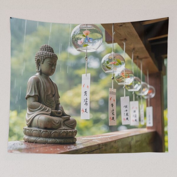 Item preview, Rainfall Meditation | Temple of Inner Peace designed and sold by nhk999.