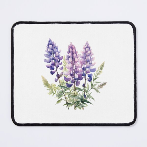 Item preview, Lupine Flower | Elegant Botanical Floral Art designed and sold by Mandayartstudio.