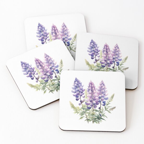 Item preview, Lupine Flower | Elegant Botanical Floral Art designed and sold by Mandayartstudio.