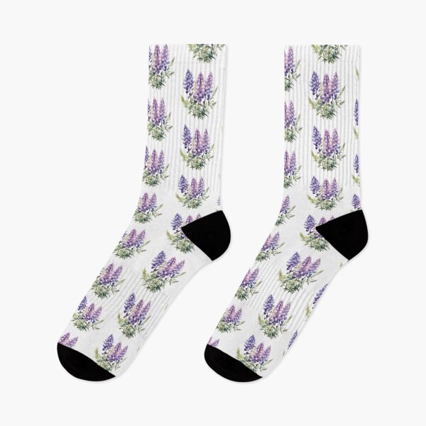 Item preview, Lupine Flower | Elegant Botanical Floral Art designed and sold by Mandayartstudio.