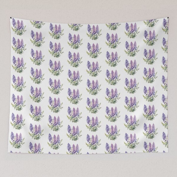 Item preview, Lupine Flower | Elegant Botanical Floral Art designed and sold by Mandayartstudio.