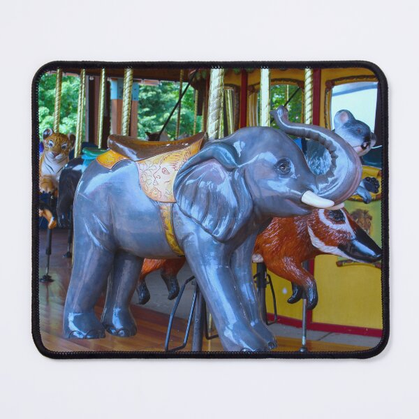 Item preview, Elephant Carousel designed and sold by Creek Nymph Photography.