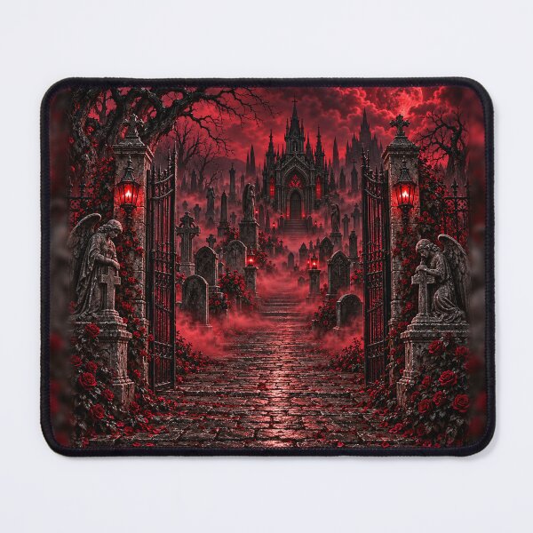 Item preview, Crimson Moon Cemetery Gateway:Backdrop designed and sold by TXLou.