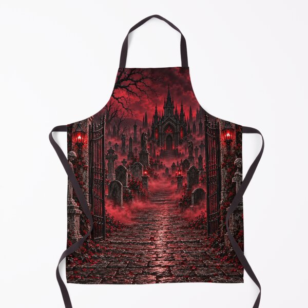 Item preview, Crimson Moon Cemetery Gateway:Backdrop designed and sold by TXLou.
