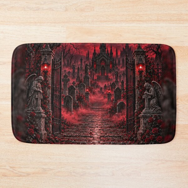 Item preview, Crimson Moon Cemetery Gateway:Backdrop designed and sold by TXLou.