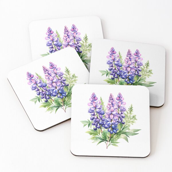 Item preview, Lupine Flower | Elegant Botanical Floral Art designed and sold by Mandayartstudio.