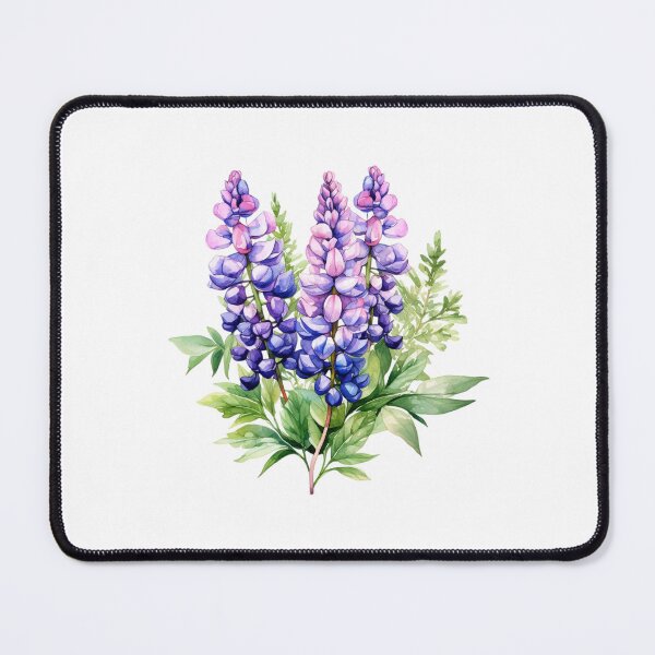 Item preview, Lupine Flower | Elegant Botanical Floral Art designed and sold by Mandayartstudio.