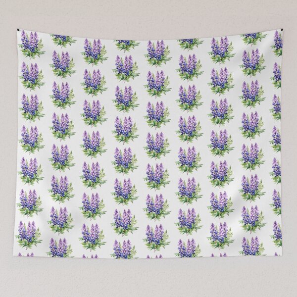 Item preview, Lupine Flower | Elegant Botanical Floral Art designed and sold by Mandayartstudio.