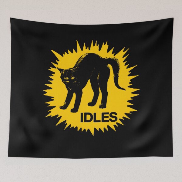 Item preview, Idles Cat Idles Band Punk Rock designed and sold by noahbrad.