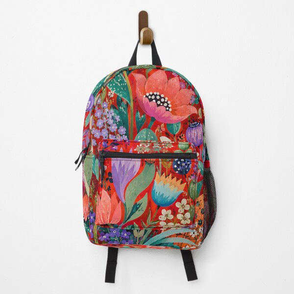 Item preview, Maximalist Wildflower Garden – Colorful Botanical Floral Art designed and sold by artswag.