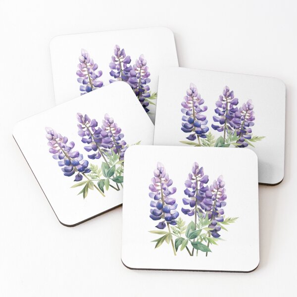 Item preview, Lupine Flower | Elegant Botanical Floral Art designed and sold by Mandayartstudio.