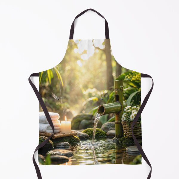 Item preview, Garden of Flowing Harmony - Bamboo Water Sanctuary designed and sold by nhk999.