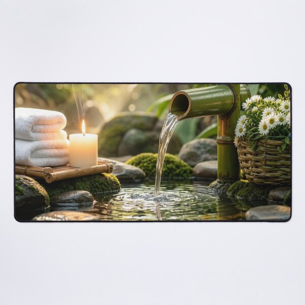 Item preview, Garden of Flowing Harmony - Bamboo Water Sanctuary designed and sold by nhk999.
