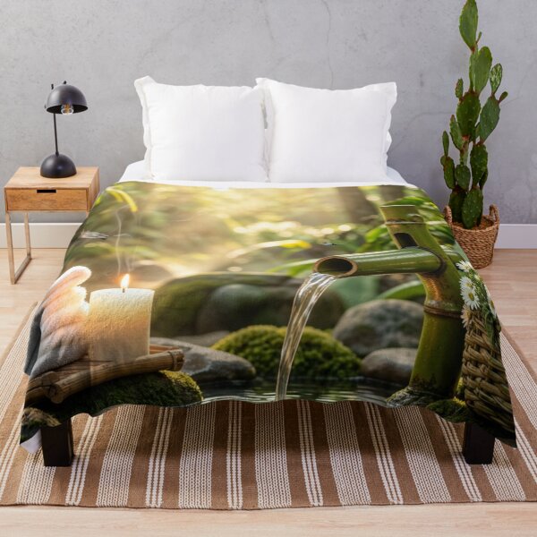 Item preview, Garden of Flowing Harmony - Bamboo Water Sanctuary designed and sold by nhk999.