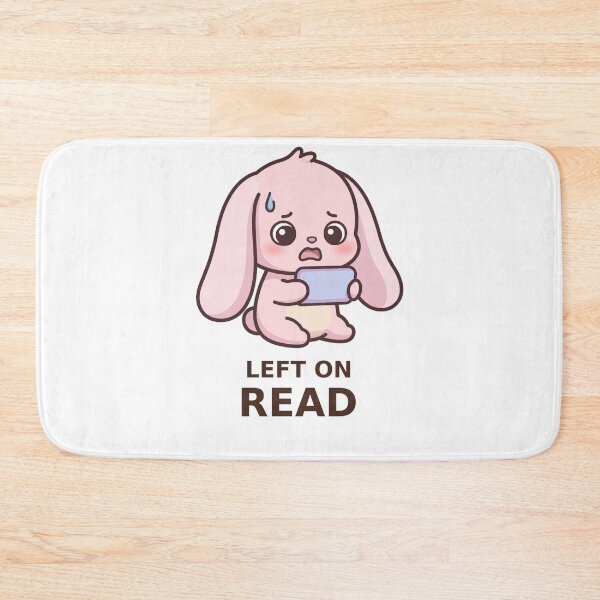 Item preview, Left on Read - Kawaii Bunny designed and sold by Visual Dept..
