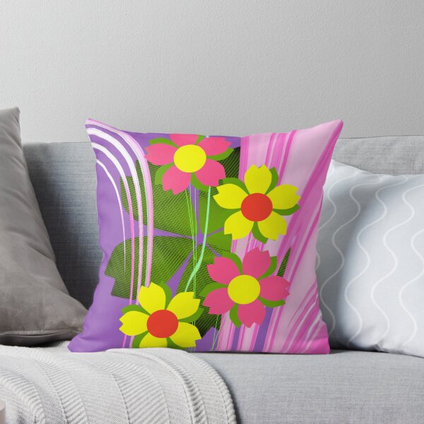 Item preview, Bouquet of flowers Abstract Swirl designed and sold by MigWhimsy.