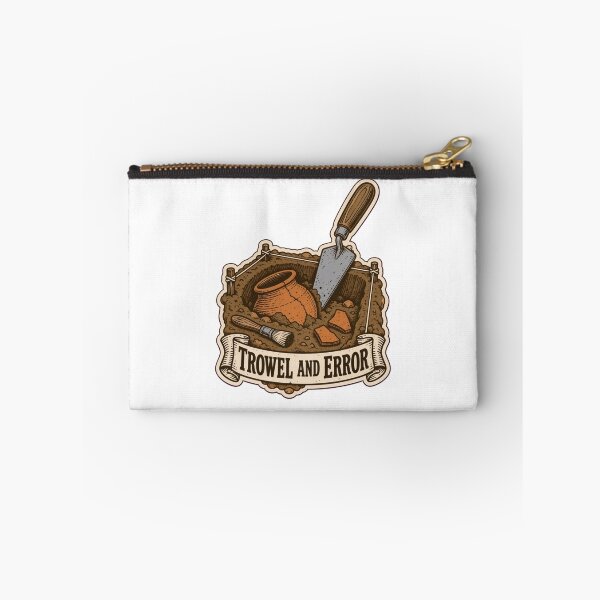 Item preview, Archaeology Pun Trowel and Error | Funny Archaeologist Excavation Field Trowel designed and sold by StickyGuys.