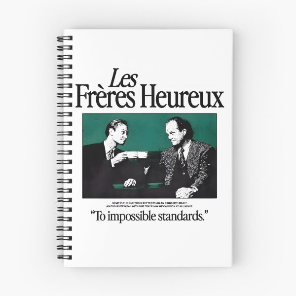 Item preview, Vintage 90s Les Freres Heureux Frasier Crane and Niles Crane Tee designed and sold by Elakhongthe.