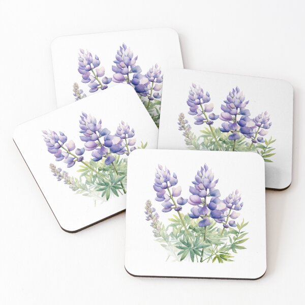 Item preview, Lupine Flower | Elegant Botanical Floral Art designed and sold by Mandayartstudio.