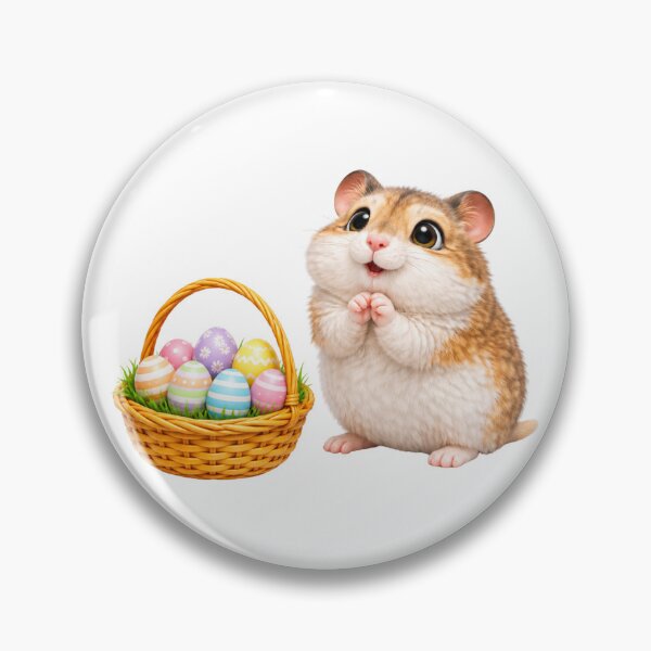 Item preview, Roborovski Hamster Easter Joy designed and sold by Sillytoe.