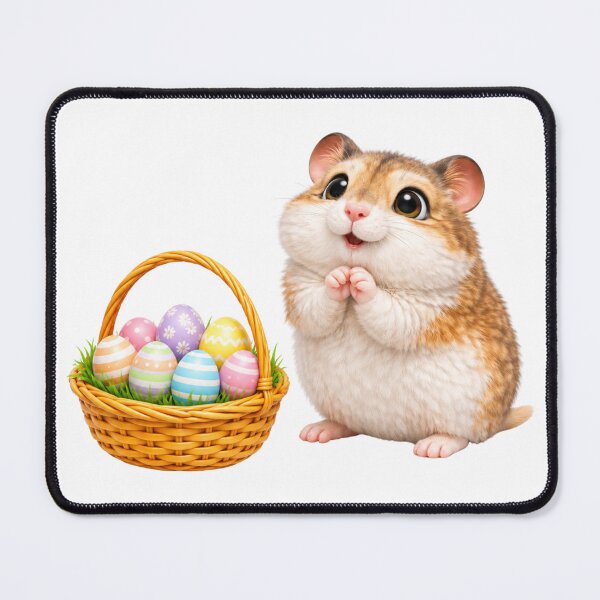Item preview, Roborovski Hamster Easter Joy designed and sold by Sillytoe.