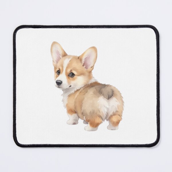 Item preview, Cute Corgi Puppy Watercolour Illustration designed and sold by made by Golightly x.