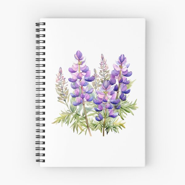 Item preview, Lupine Flower | Elegant Botanical Floral Art designed and sold by Mandayartstudio.