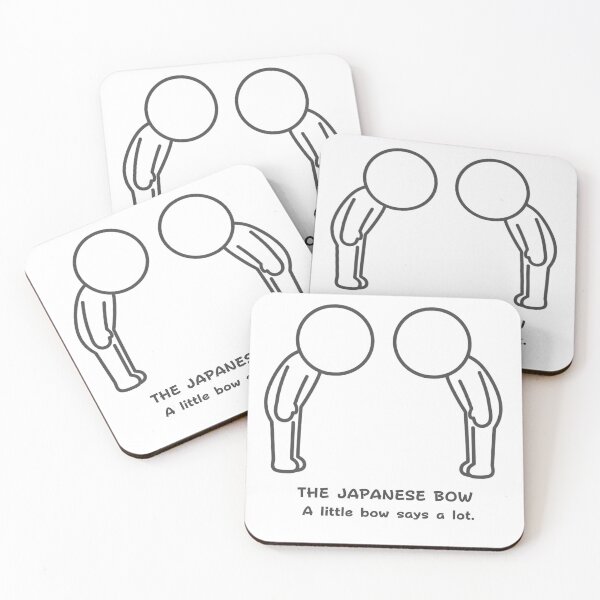 Item preview, Japanese Bowing Culture (Ojigi) designed and sold by japan-picto.