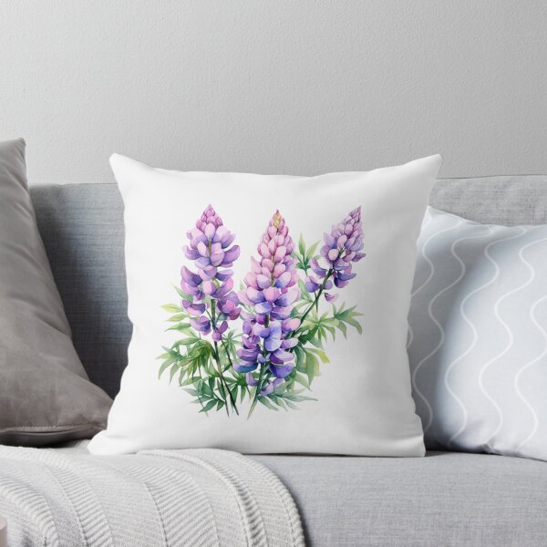 Item preview, Lupine Flower | Elegant Botanical Floral Art designed and sold by Mandayartstudio.