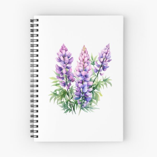 Item preview, Lupine Flower | Elegant Botanical Floral Art designed and sold by Mandayartstudio.