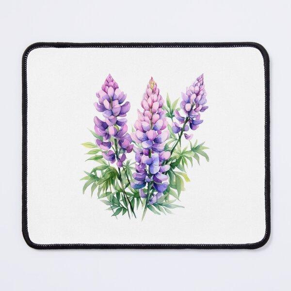 Item preview, Lupine Flower | Elegant Botanical Floral Art designed and sold by Mandayartstudio.