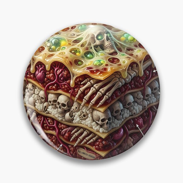 Item preview, Spookhetti Anatomy: The Forbidden Halloween Lasagna designed and sold by HoMya.