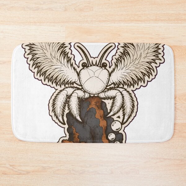 Item preview, Yeti Crab Sticker | Hairy Deep Sea Crab Weird Ocean Creature Die Cut designed and sold by StickyGuys.