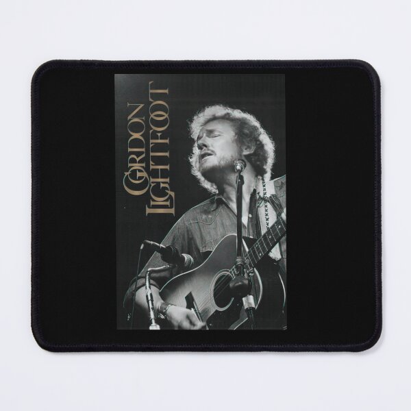 Item preview, Gordon Lightfoot Classic Monochrome Live Concert Portrait designed and sold by LesleyKautzer.