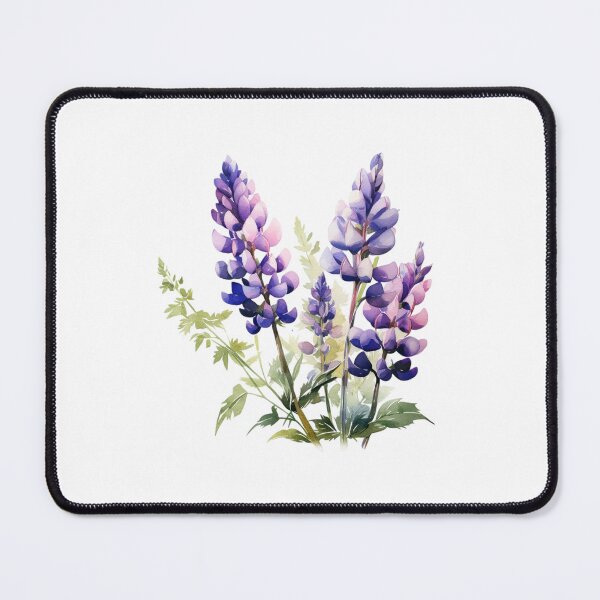 Item preview, Lupine Flower | Elegant Botanical Floral Art designed and sold by Mandayartstudio.