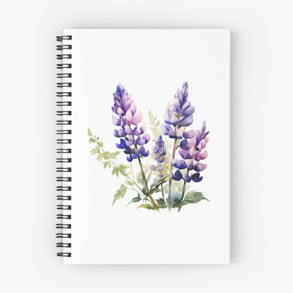 Item preview, Lupine Flower | Elegant Botanical Floral Art designed and sold by Mandayartstudio.