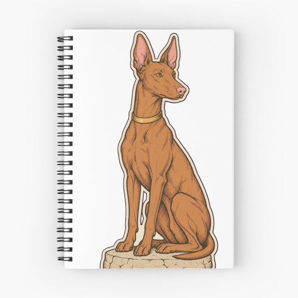 Item preview, Pharaoh Hound Sticker | Blushing Red Sighthound Dog Breed Die Cut designed and sold by StickyGuys.