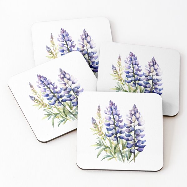 Item preview, Lupine Flower | Elegant Botanical Floral Art designed and sold by Mandayartstudio.