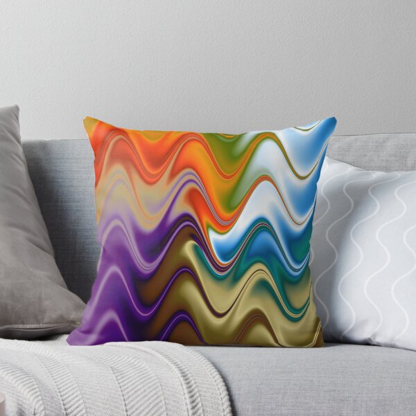 Item preview, Abstract Wavy Colorful Pattern designed and sold by ArtbyDebbieC.